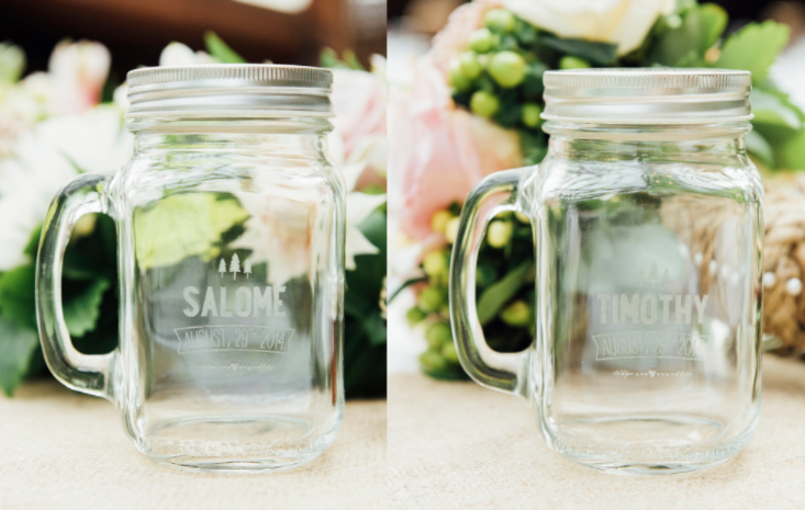 חריטה בלייזר על זכוכית 