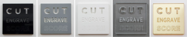 חיתוך וחריטה אקריליק