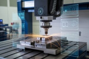המהפכה הבאה בעולם הייצור: שילוב AI במכונות CNC